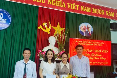 HỘI NGHỊ VIÊN CHỨC NĂM HỌC 2024-2025 VÀ LỄ CHIA TAY GIÁO VIÊN CHUYỂN TRƯỜNG